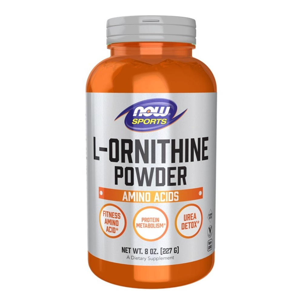NOW Foods L-Ornithine Powder Detoxification and Regeneration Support 227g