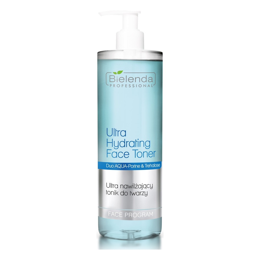 Bielenda Professional Face Program Duo Aqua Porin Ultra Moisturizing Tonic for Dry and Dehydrated Skin 500ml