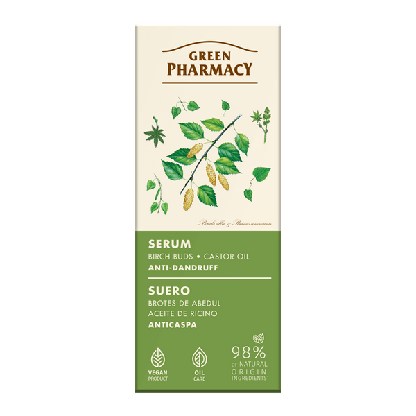 Green Pharmacy Anti-Dandruff Serum Birch Buds and Castor Oil 100ml