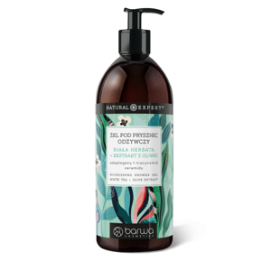 Barwa Natural Expert Nourishing Shower Gel White Tea + Olive Extract 480ml