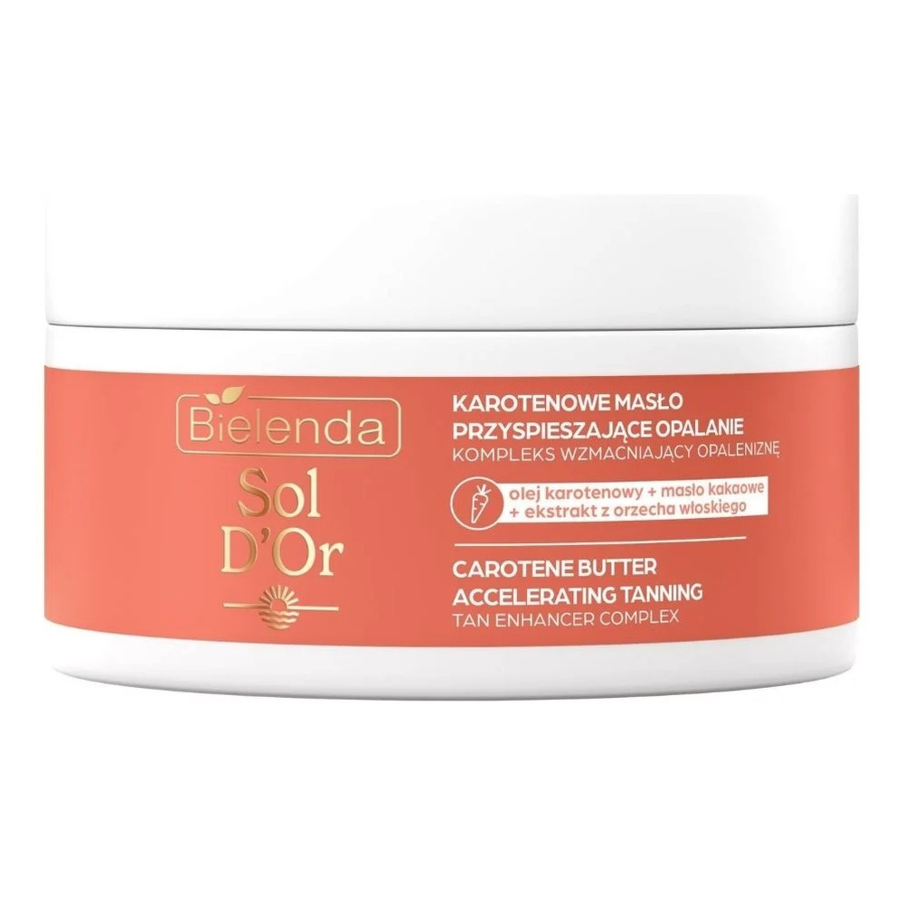 Bielenda Sol D'Or Carotene Butter for Faster Tanning 200ml
