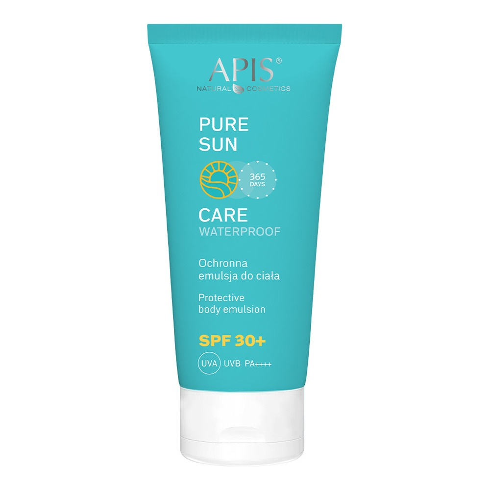 Apis Pure Sun Protective UVA and UVB Waterproof Body Emulsion SPF30 for All Skin Types 200ml