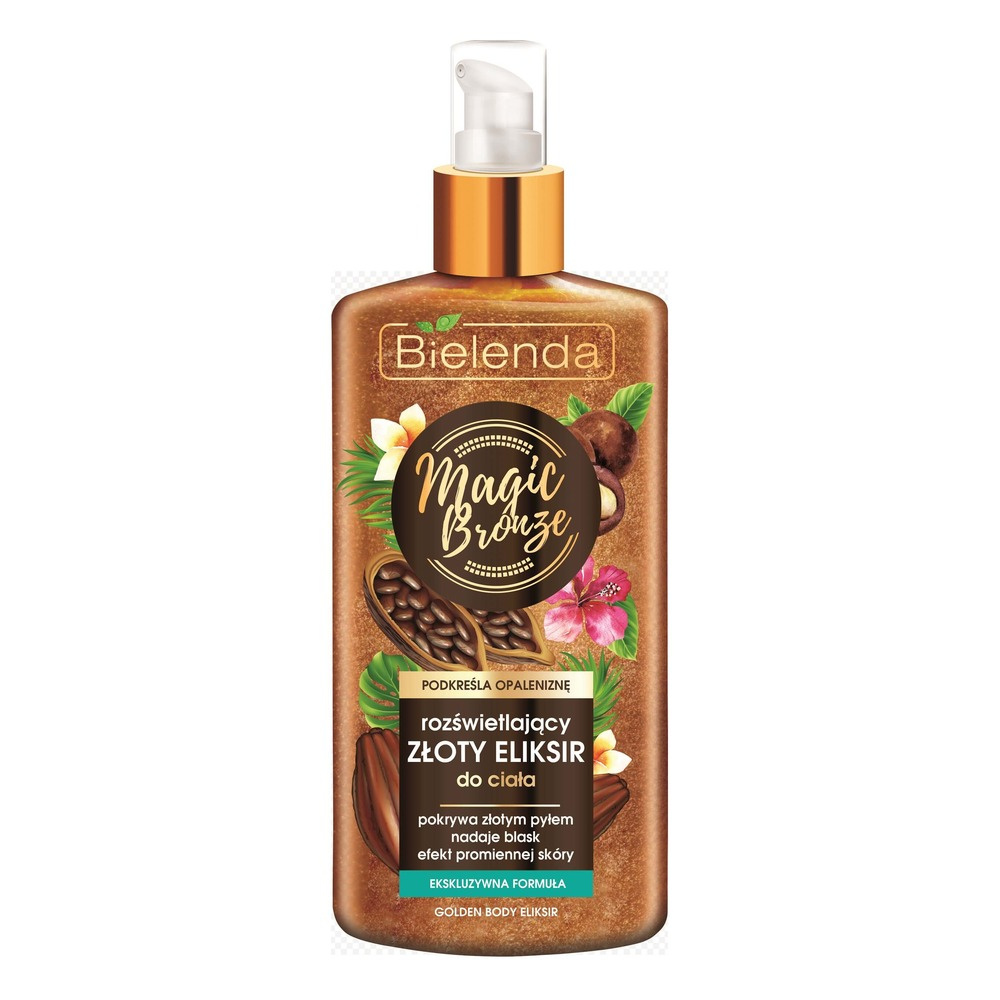 Bielenda Magic Bronze Illuminating Golden Body Elixir with Light Formula 150ml