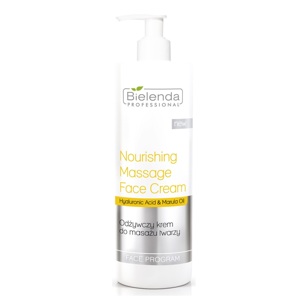 Bielenda Professional Nourishing Massage Cream with Hyaluronic Acid 500ml