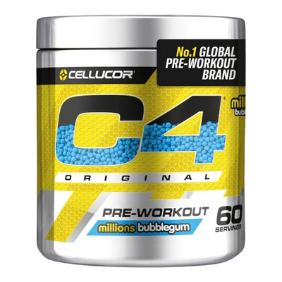 Cellucor C4 Original Millions Bubblegum Pre Workout Powder For Energy and Focus 396g