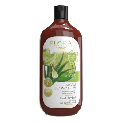 Flora by EcosLab Aloe Balm for Dry and Dyed Hair 500ml
