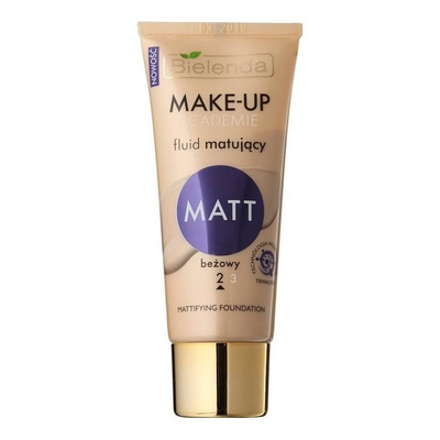 Bielenda Make Up Academie Matting Fluid Foundation 02 Beige 30g