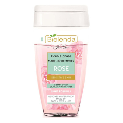 Bielenda Rose Care Mild Two-Phase Eye Makeup Remover for Sensitive Skin 140ml