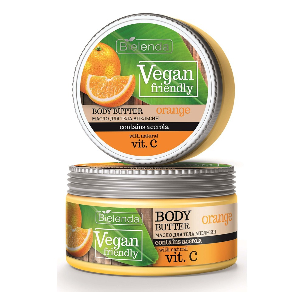 Bielenda Vegan Friendly Body Care Butter with Orange and Vitamin C 250ml 