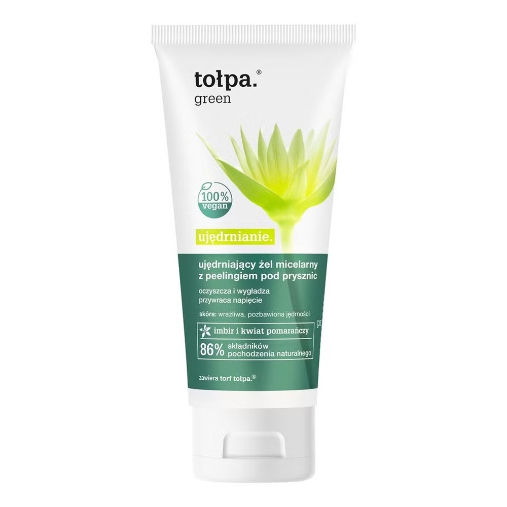 Tolpa Green Firming Micellar Shower Gel with Scrub 200ml