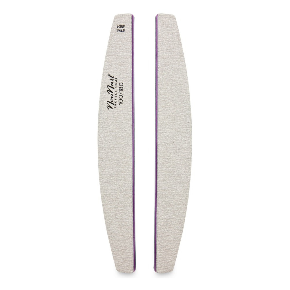 NeoNail Nail File Grey Arc 100/180 1 Piece