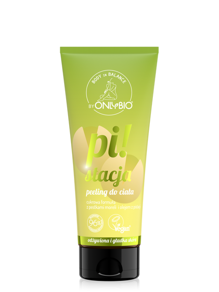 OnlyBio Body in Balance Nourishing Body Scrub for Rough Skin Pistachio 200ml