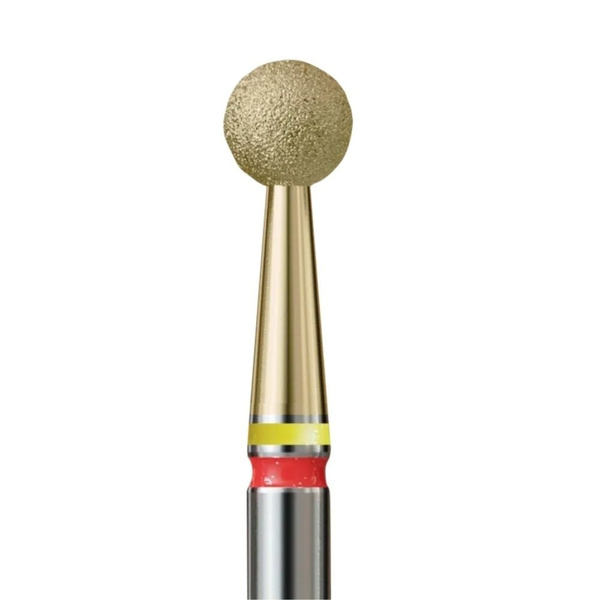 IQ Nails Professional 2in1 Diamond Drill Bit Soft Ball Shaped 4 mm for Cuticles