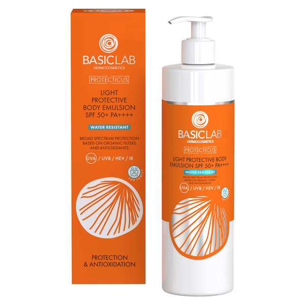 BasicLab Protecticus Light Protective Body Emulsion SPF 50 300ml