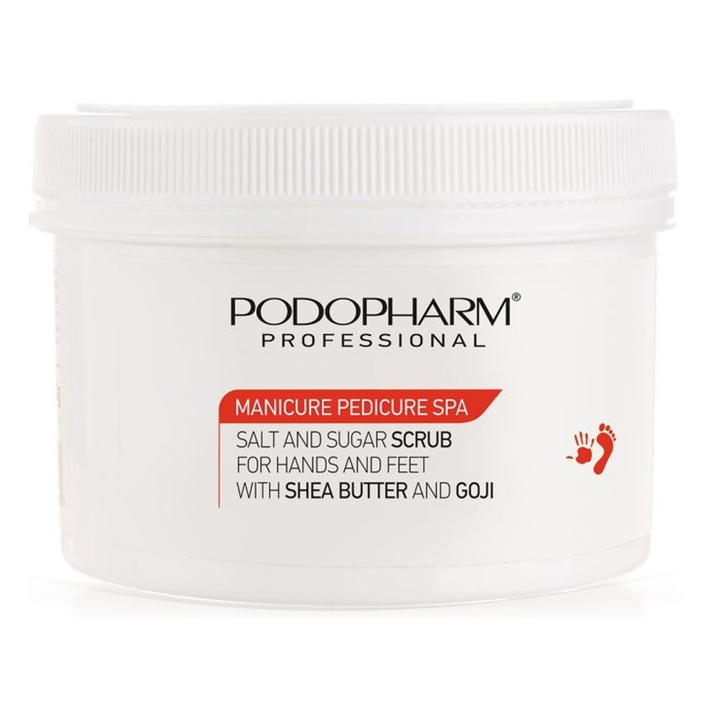 Podopharm Professional Salt and Sugar Scrub with Shea Butter 600g
