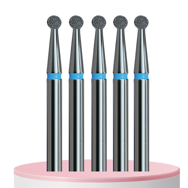 IQ Nails Professional Diamond Drill Bits Ball Shape 1.8mm 5 pcs