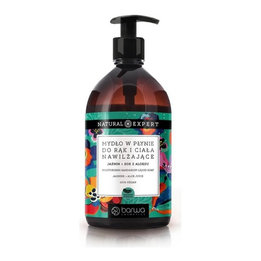 Barwa Natural Expert Moisturizing Liquid Soap Jasmine and Aloe 500ml