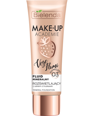 Bielenda Make-Up Academie Mineral Vege Flumi Mineral Fluid Brightening 03 Sunny Beige 30g