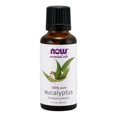 NOW Foods Essential Oil Eucalyptus Oil Revitalizing and Clarifying 30ml