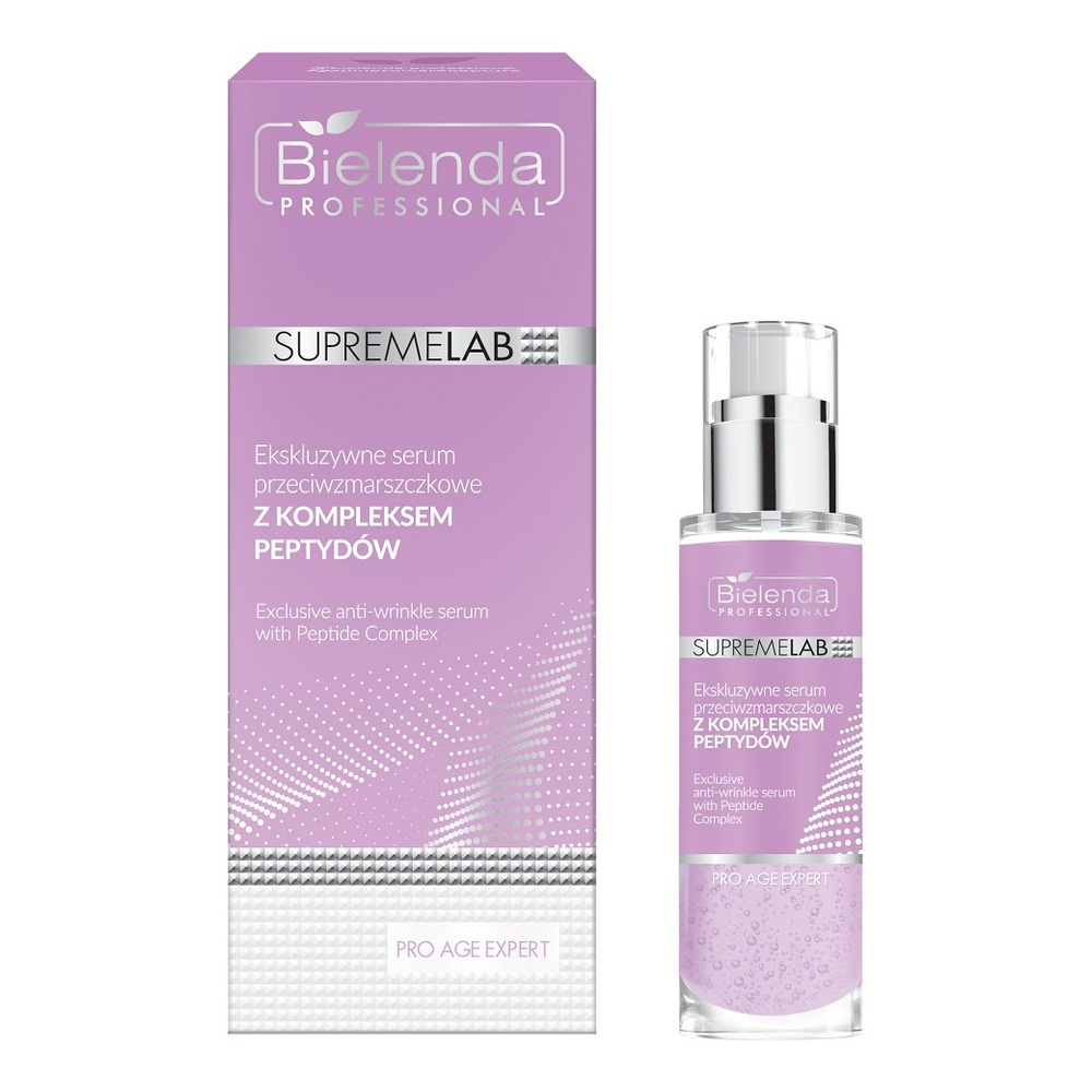 Bielenda Professional Supremelab Pro Age Expert Exclusive Anti Wrinkle Serum with Peptide Complex 30ml