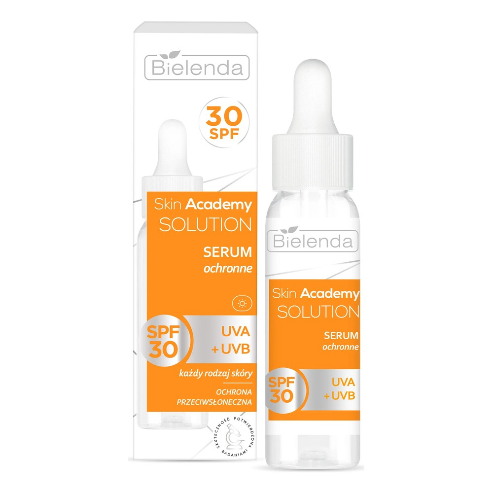 Bielenda Skin Academy Solution Protective Serum SPF 30 UVA and UVB 25ml