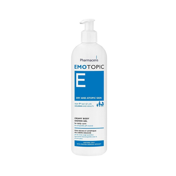 Pharmaceris Emotopic Creamy Body Shower Gel for Dry and Atopic Skin 400ml