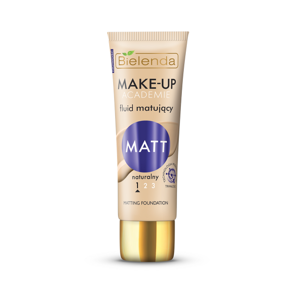 Bielenda Make Up Academie Matting Fluid Foundation 01 Natural 30g