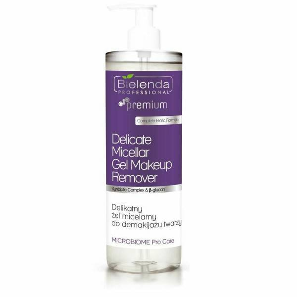 Bielenda Professional Microbiome Pro Care Delicate Micellar Gel Makeup Remover for Sensitive Skin 500ml Best Before 31.03.26