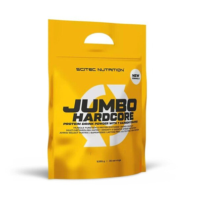 SciTec Jumbo Hardcore, Banana Yoghurt - 5355g