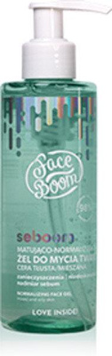 FaceBoom Seboom Mattifying and Normalizing Face Wash Gel for Oily and Combination Skin 200g