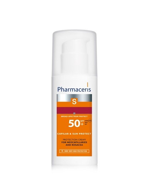 Pharmaceris S Capilar & Sun Protect Protective Cream Vascular Skin SPF50 + 50ml