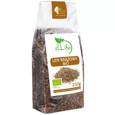 BioLife Bio Brown Linseed Protein and Fiber Omega 3 Fatty Acids Source 250g