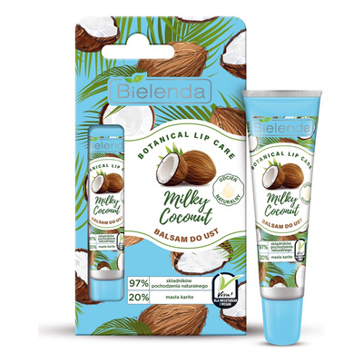Bielenda Botanical Lip Care Lip Balm Milky Coconut 10g