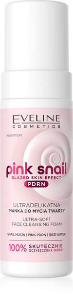 Eveline Pink Snail Ultra-Delicate Facial Cleansing Foam 150ml