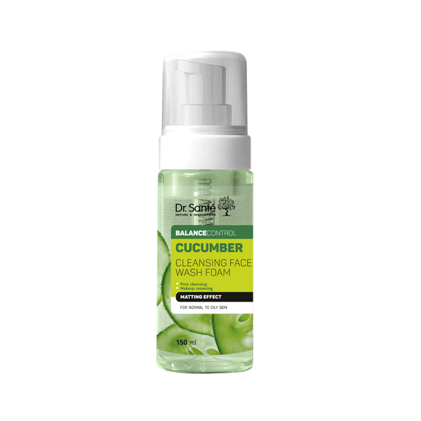 Dr.Sante Cucumber Balance Control Cleansing Foam for Normal to Oily Skin 150ml