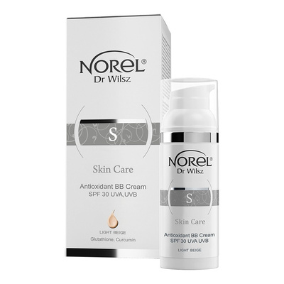 Norel Skin Care Antioxidant BB Cream SPF 30 UVA UVB for All Skin Types Light Beige 50ml