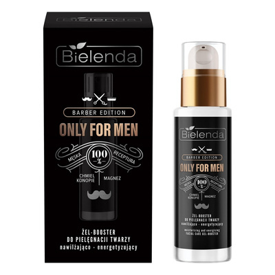Bielenda Only for Men Barber Edition Moisturizing and Energizing Gel-Booster 30ml