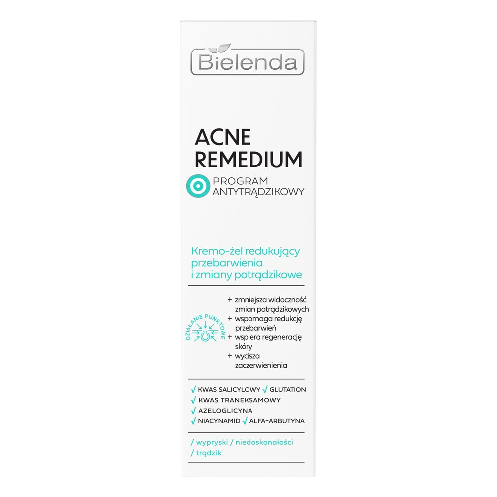 Bielenda ACNE REMEDIUM Cream-gel reducing discoloration and post-acne marks, 15ml