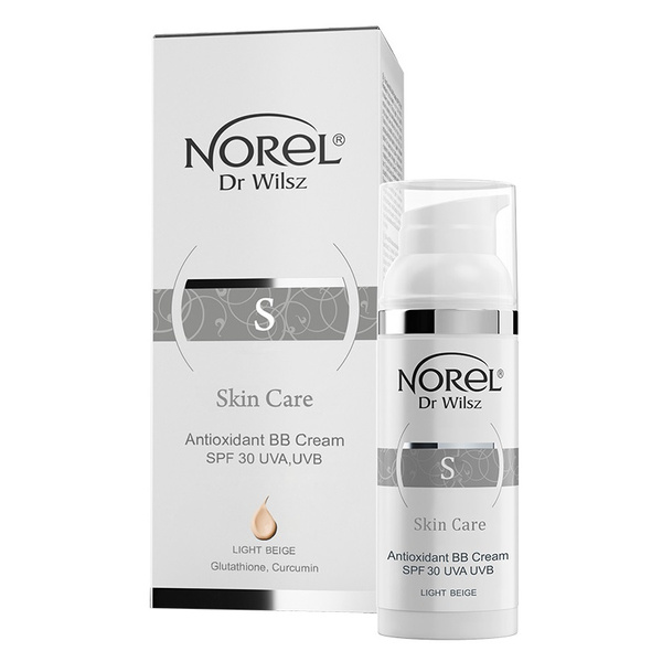 Norel Skin Care Antioxidant BB Cream SPF 30 UVA UVB for All Skin Types Light Beige 50ml