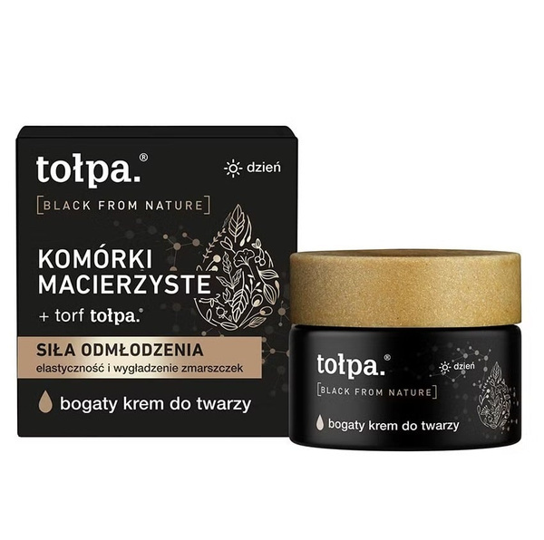 Tolpa Black From Nature Rich Day Cream with Stem Cells 50ml
