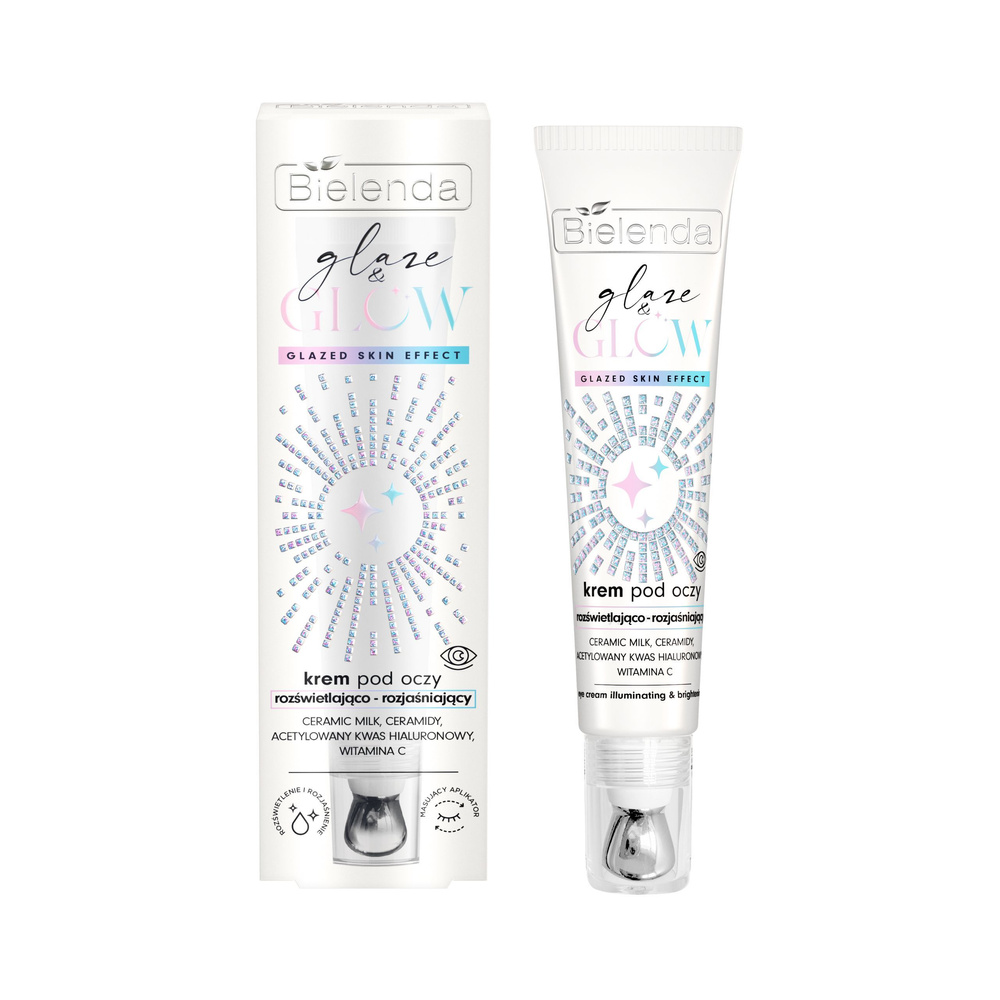 Bielenda Glaze & Glow Illuminating and Brightening Eye Cream 15ml
