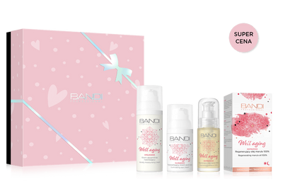 Bandi Well Aging Care Set Moisturizing Cream Eye Cream and Marula Oil 50x30x30ml