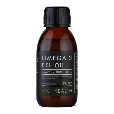 KIKI Health Omega 3 Fish Oil Lemon 125ml