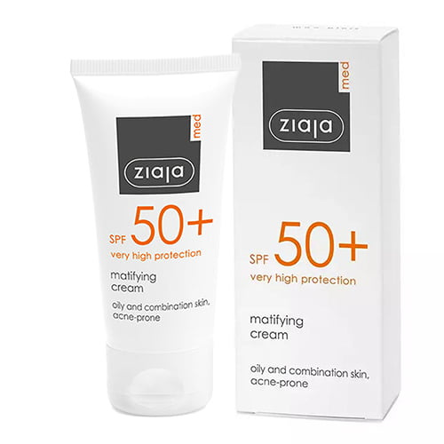 Ziaja Med Protective Treatment Mattifying Face Cream SPF50+ 50ml