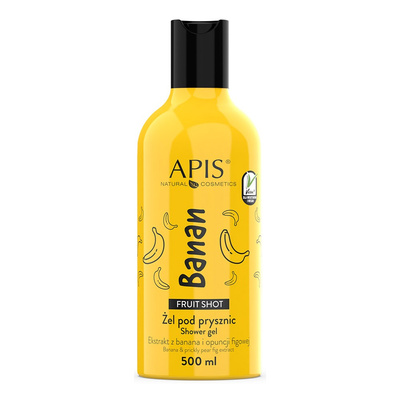 Apis Fruit Shot Shower Gel Banana Extract 500ml