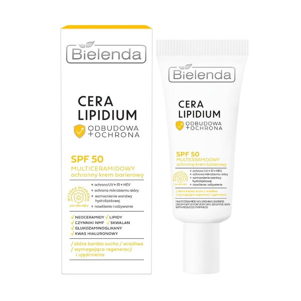 Bielenda Cera Lipidum Multiceramide Nourishing Barrier Cream SPF 50 30ml