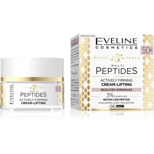 Eveline Elixir Of Youth Multi Peptides Actively Firming Cream-Lifting for Mature Skin 50+ 50ml