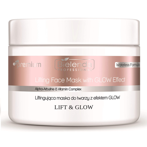 Bielenda Professional Lift & Glow Lifting Face Mask with Glow Effect 115g