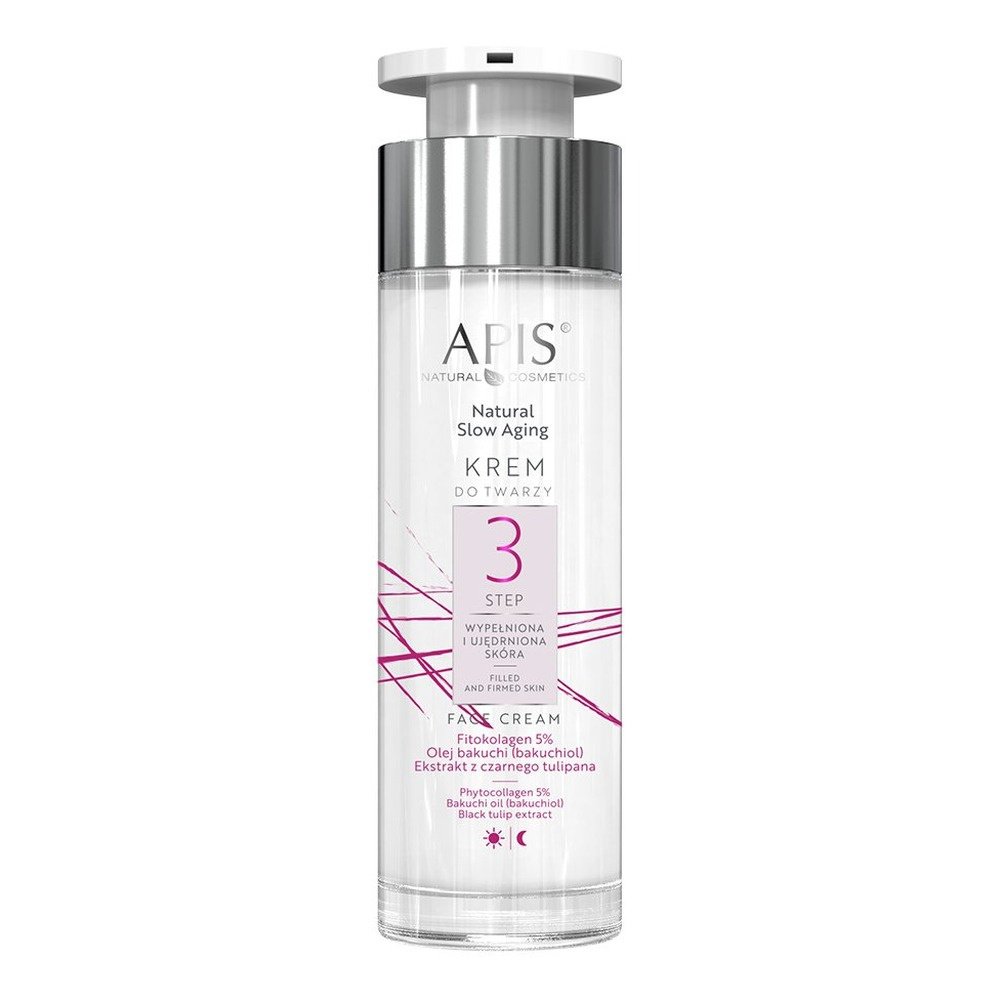 Apis Natural Slow Aging Step 3 Filling and Firming Face Cream 50ml Best Before 29.08.26