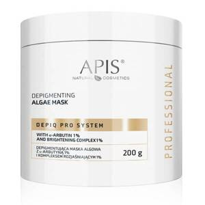 Apis Professional DepiQ Pro System Depigmenting Algae Mask with 1% A-arbutrin and 1% Brightening Complex 200g Best Before 28.08.26